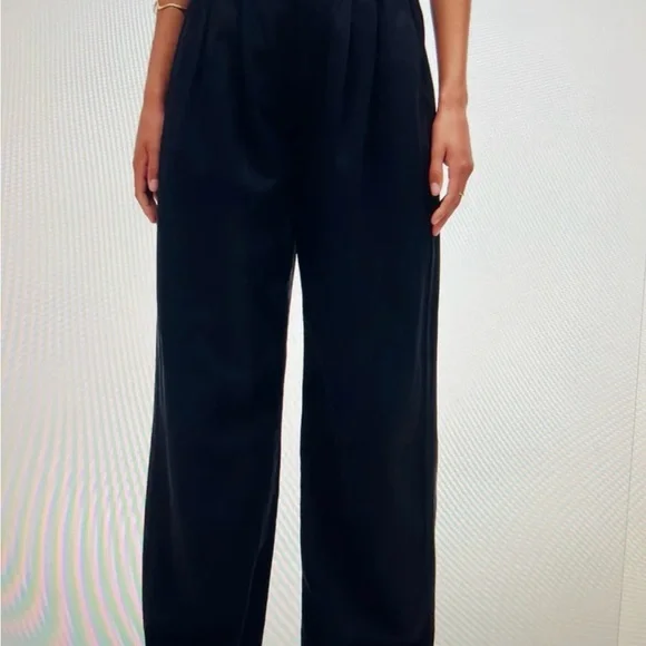 MADEWELL Women’s Pant Harlow 12P Soft Black - Picture 2 of 5